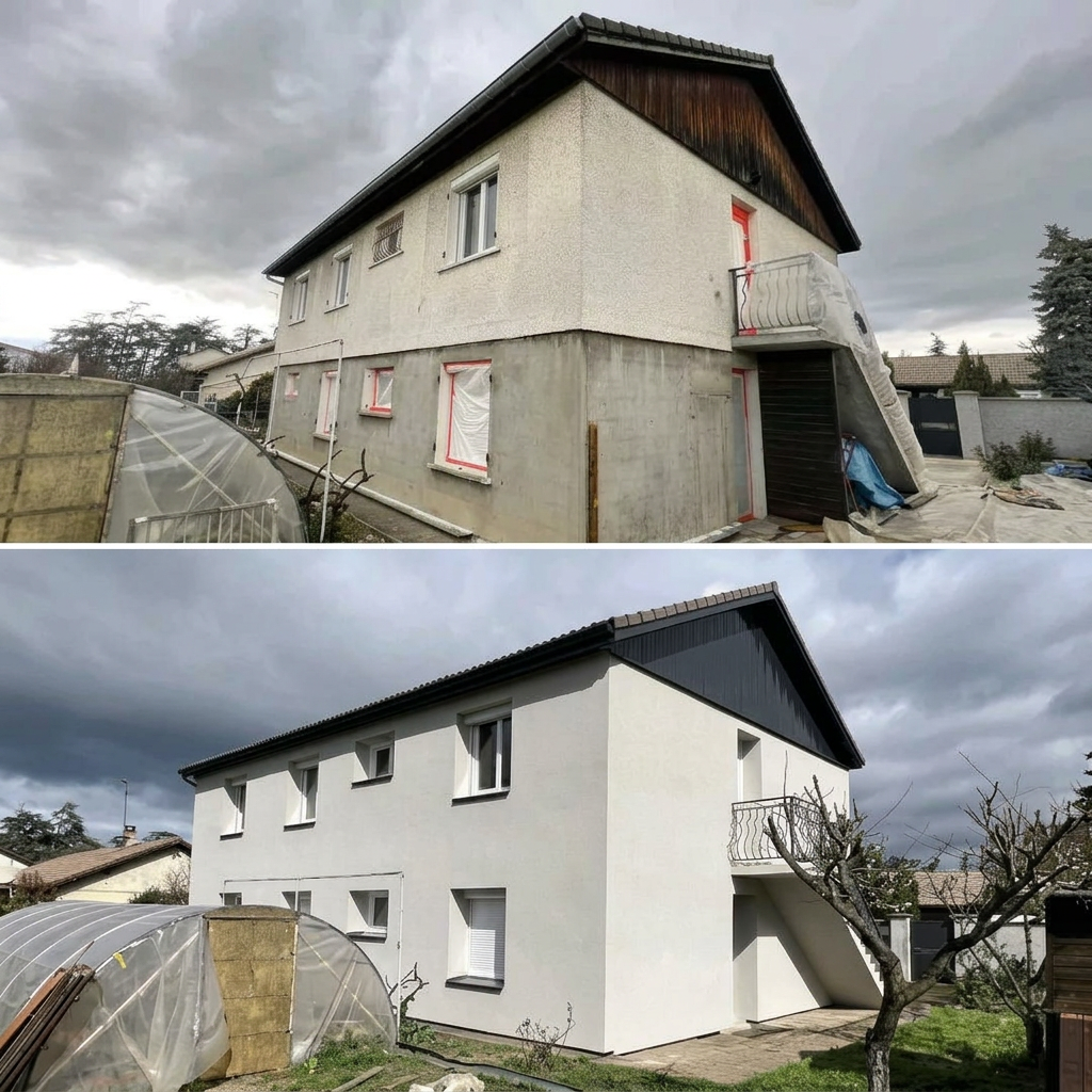 Couvreur à Vichy – ravalement façade